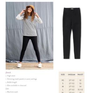 Matilda Jane ponte leggings in black